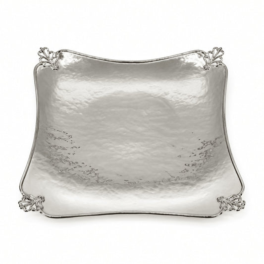 Square Martellé Serving Tray