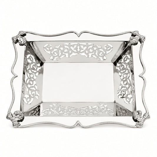 Rectangular Bow-Trimmed Serving Dish