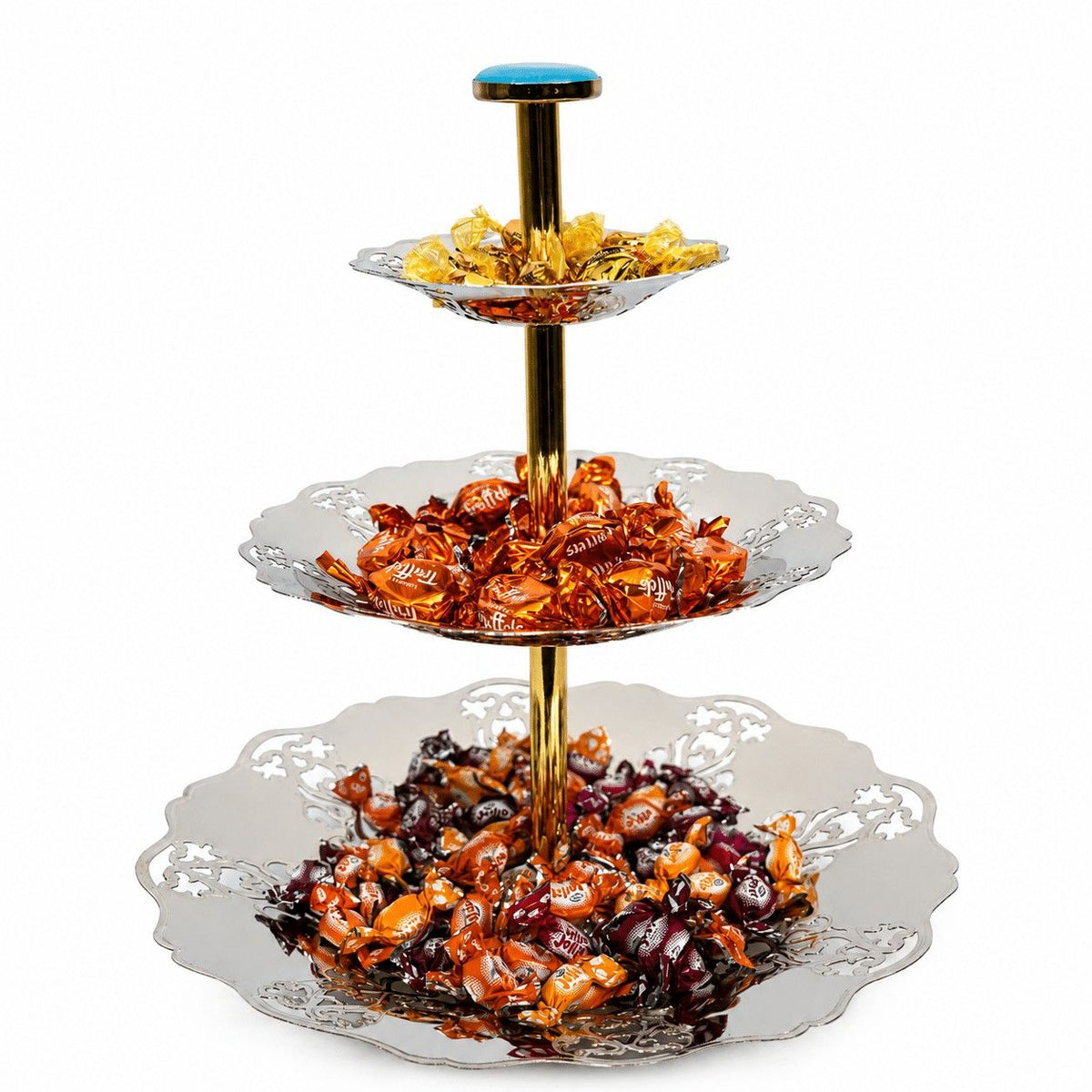Three-Tiered Dessert Stand